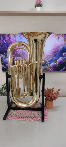 Tuba Jahnke 3/4 - 4 Pistos Sib Nova!