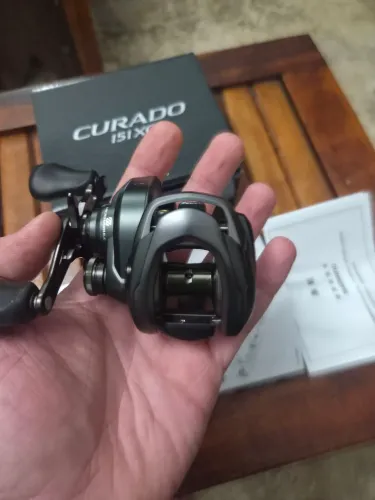 Shimano curado 151 xg / carretilha de pesca 