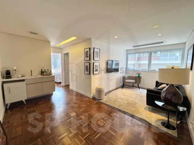 Apartamento para locação no Brooklin, 2 quartos, 1 vaga, 76 m²