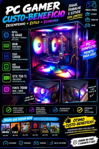 Pczinho gamer top