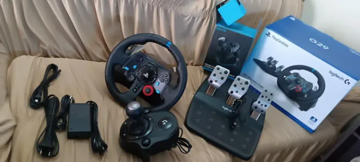 Volante G29+ câmbio