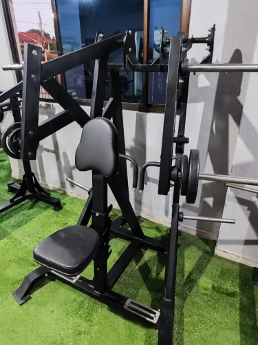Remada baixa articulda Low Row - Preto da Imperious ( Robusta e profissional)