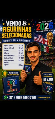 Figurinhas da Copa 2026