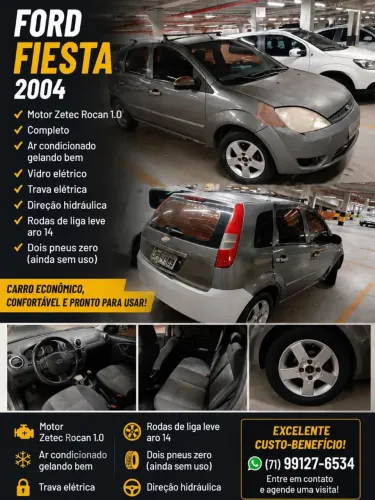 Ford Fiesta Street/ Action 1.0 8V 5P 2004