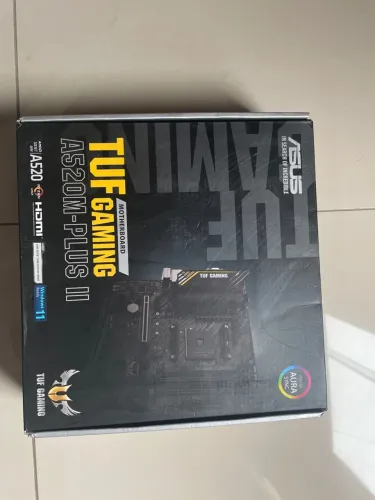 Placa mãe a520m plus II nova ddr4