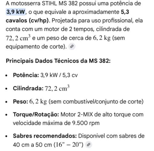 moto serra