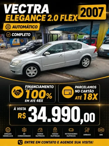 Chevrolet Vectra Elegan. 2.0 MPFI 8V Flexpower AUT 2007