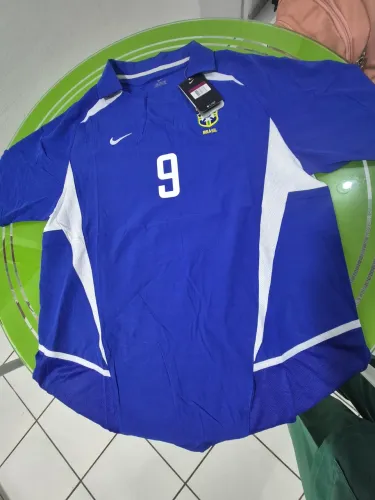 Camisas retro brasil ronaldo 2002