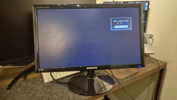 Monitor Samsung LED entrada DVI e VGA