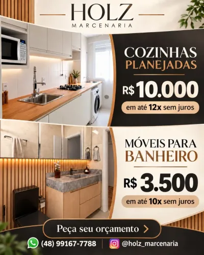 Móveis planejados sob medida