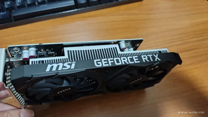 Placa de vídeo 3050 6Gb , funcionando perfeitamente