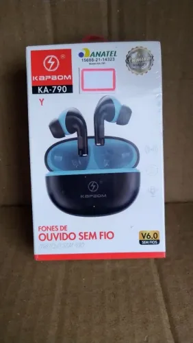 Fone de ouvido bluetooth Kapbom