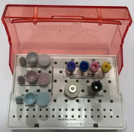 Kit Ultragloss polimento de resina (NOVO) odontologia
