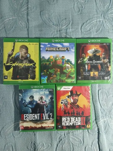 5 Jogos Usados Físicos Originais de Xbox One