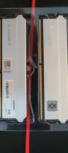 Memórias Asgard T3 DDR4 2x8gb 3600mhz CL18
