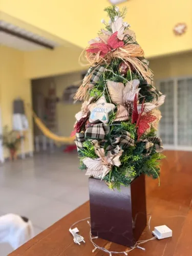 Árvore de Natal decorada