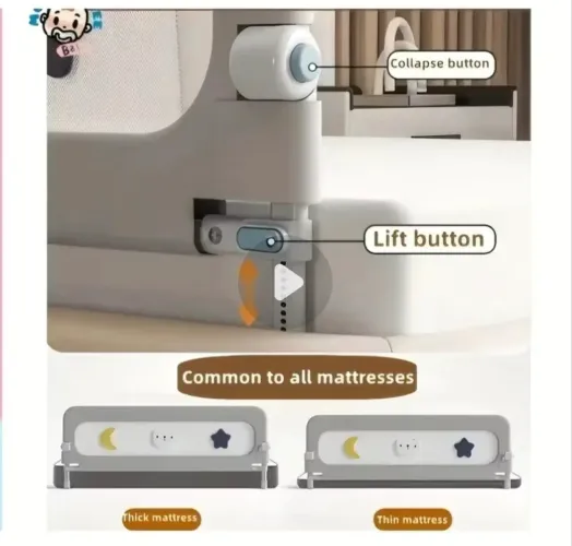 Grade de proteção cama 