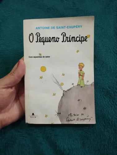 Livro "o pequeno príncipe"