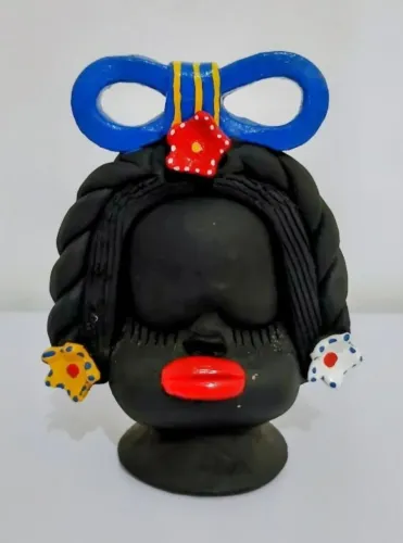 CABEÇA DECORATIVA AFRO (NOVA)