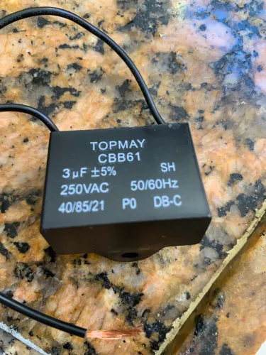 Capacitor pra ventilador