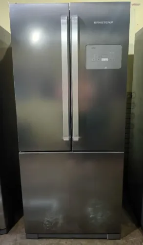 Geladeira Brastemp Frost Free side by side inox 554L