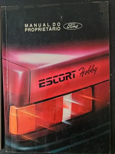 Manual proprietário Escort hobby
