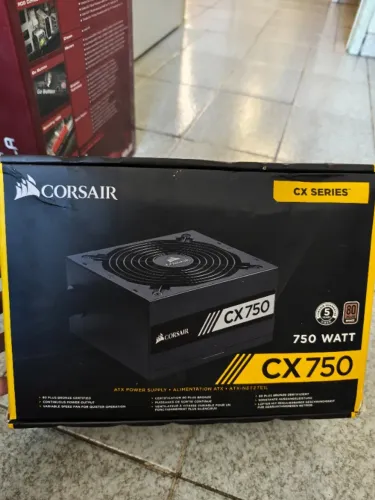 Fonte 80plus Bronze Corsair 9020123-ww Cx750 Atx 750w Pfc