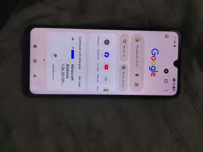 Celular redmi 14c 8gb 256 de memória. Não está funcionando o audio