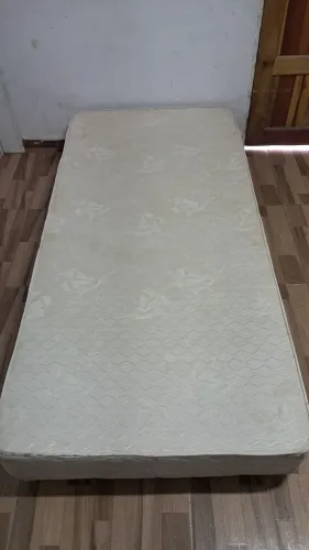Cama box solteiro com colchão ((Entrego))
