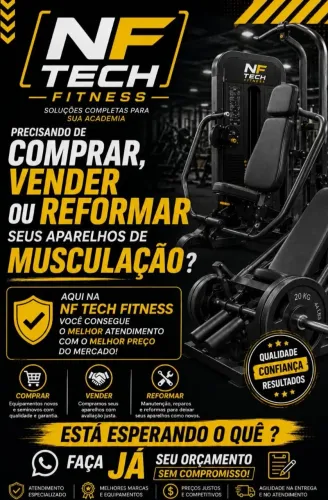 Manutenção em equipamento de ginástica 