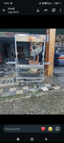 Carrinho para bebidas 