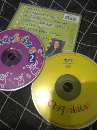 CD chiquititas 1 e 2