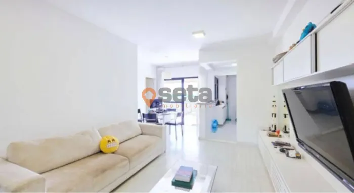 Apartamento com 1 dormitório para alugar, 58 m² por R$ 4.288,00/mês - Jardim Aquárius - Sã