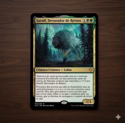 DECK DE LOBO COMMANDER - MAGIC