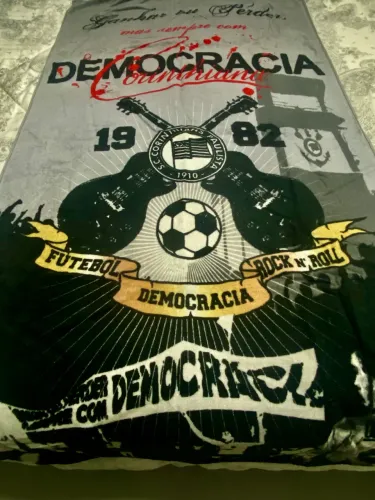 Toalha Democracia Corinthiana