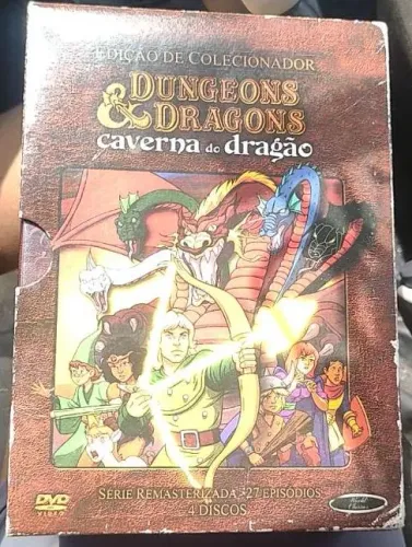 CAVERNA DO DRAGÃO - BOX DVD'S COLECIONADOR