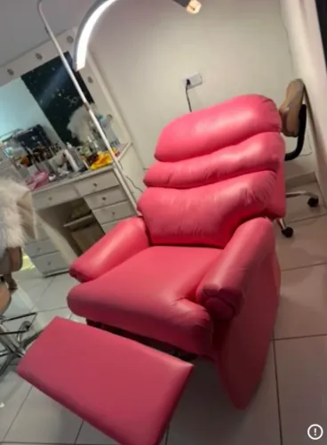 Poltrona estética reclinável Pink