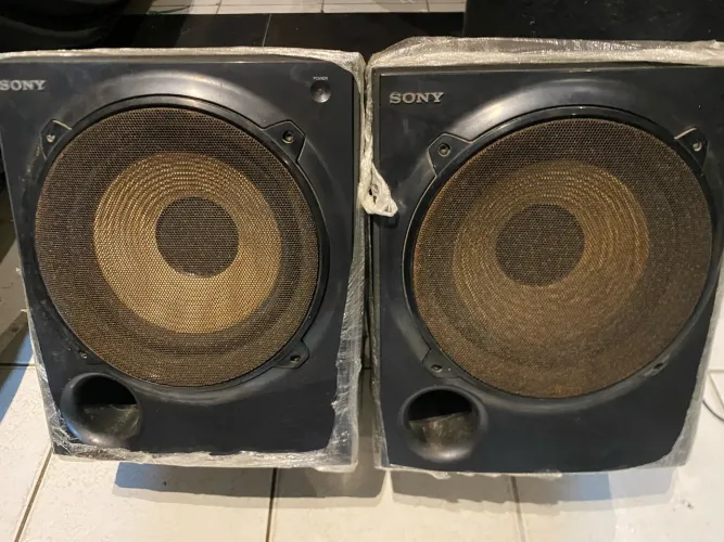 Subwoofer ativo Sony muteki