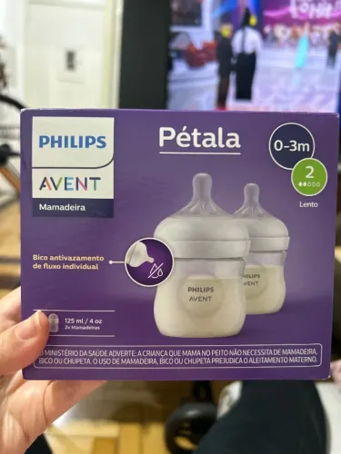 Philips Avent Kit de Mamadeiras Pétala 3.0 Duplo 4oz/125ml com tetinas de fluxo lento (Flo