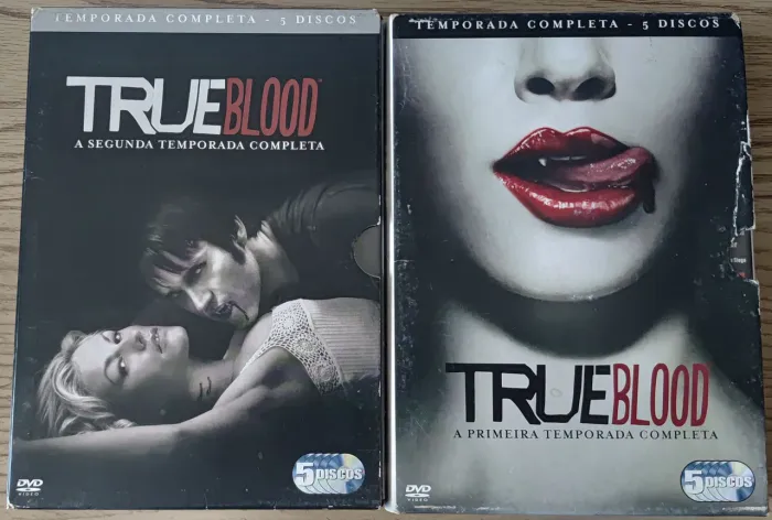 DVDs True Blood 1° e 2° temporadas