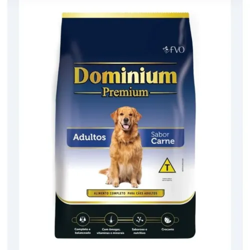 Ração Dominium, cachorro adultos