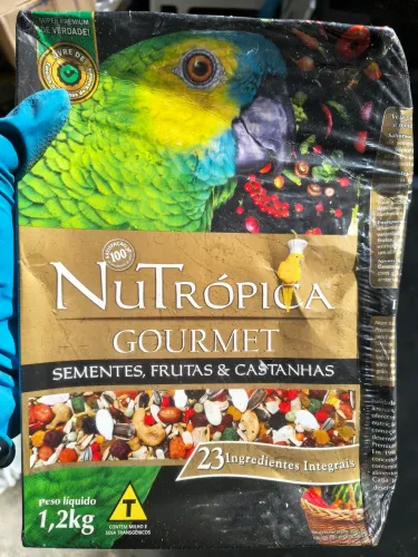 Ração pra papagaio nutropica