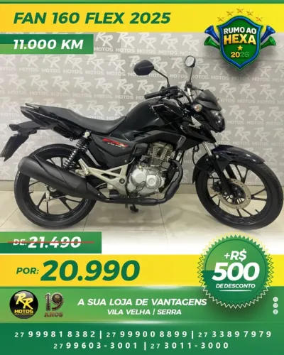 Moto Honda FAN 160 FLEX 2025