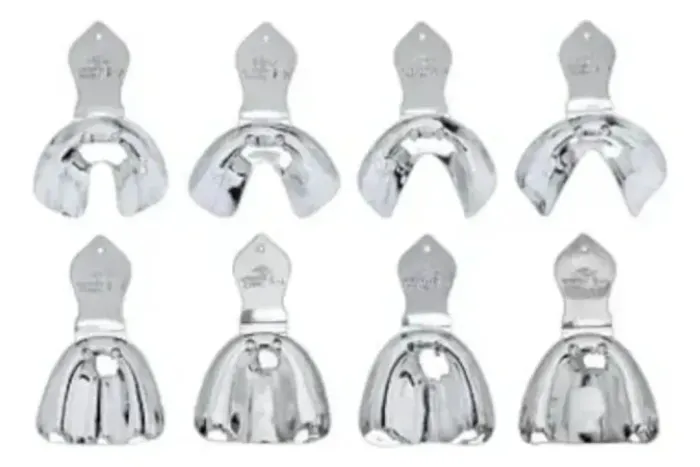 Moldeira Vernes Adulto Lisa com 8 peças Inox