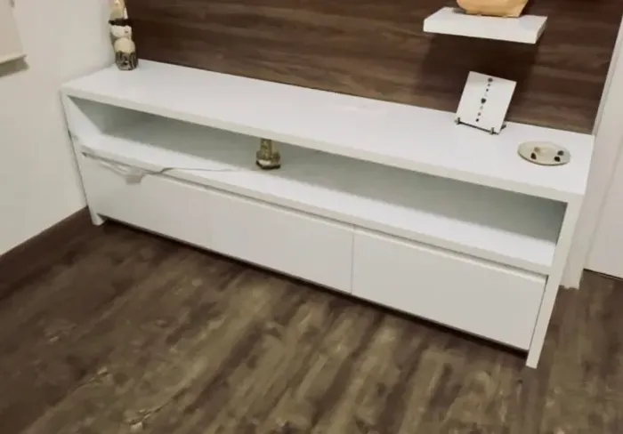 Rack MDF Laca branca