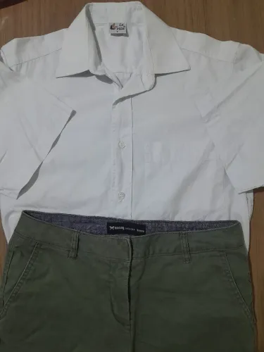 Camisa + bermuda masculina