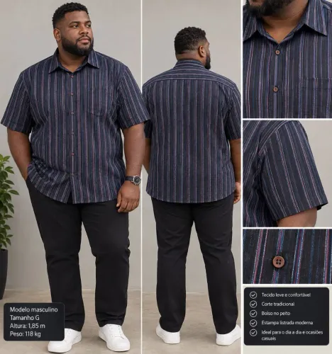 Camisa masculina