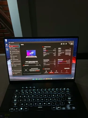 Notebook Gamer ASUS ROG Zephyrus G16 - Core Ultra 9 + RTX 4090 - 32GB - 2TB SSD - OLED 240
