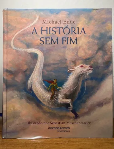 Livro A história sem fim ilustrado - Michael Ende