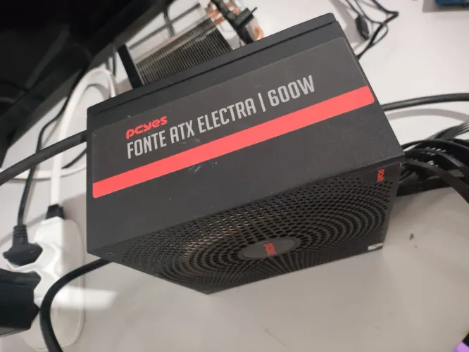 Fonte pcyes eletra 600w